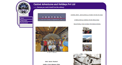 Desktop Screenshot of centraladventure.com